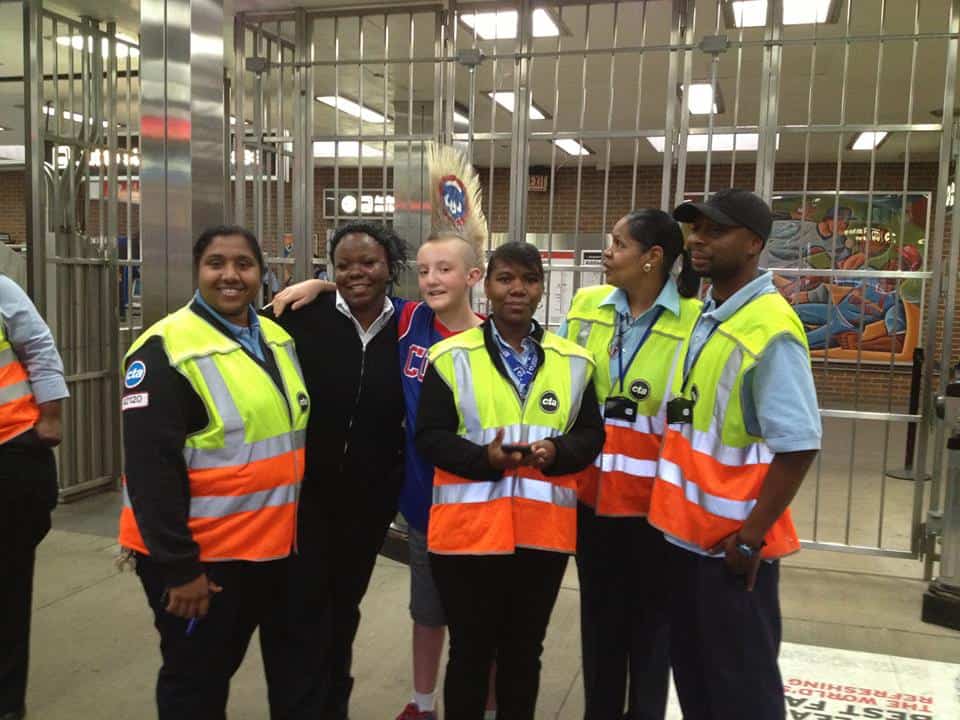 CTA employee fan or Cubs fan?