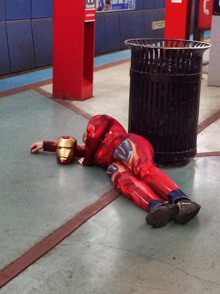 Iron Man can’t party like he used to