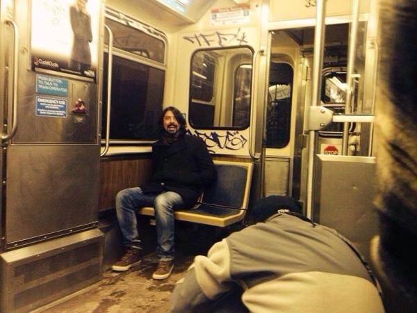 David Grohl spotted!
