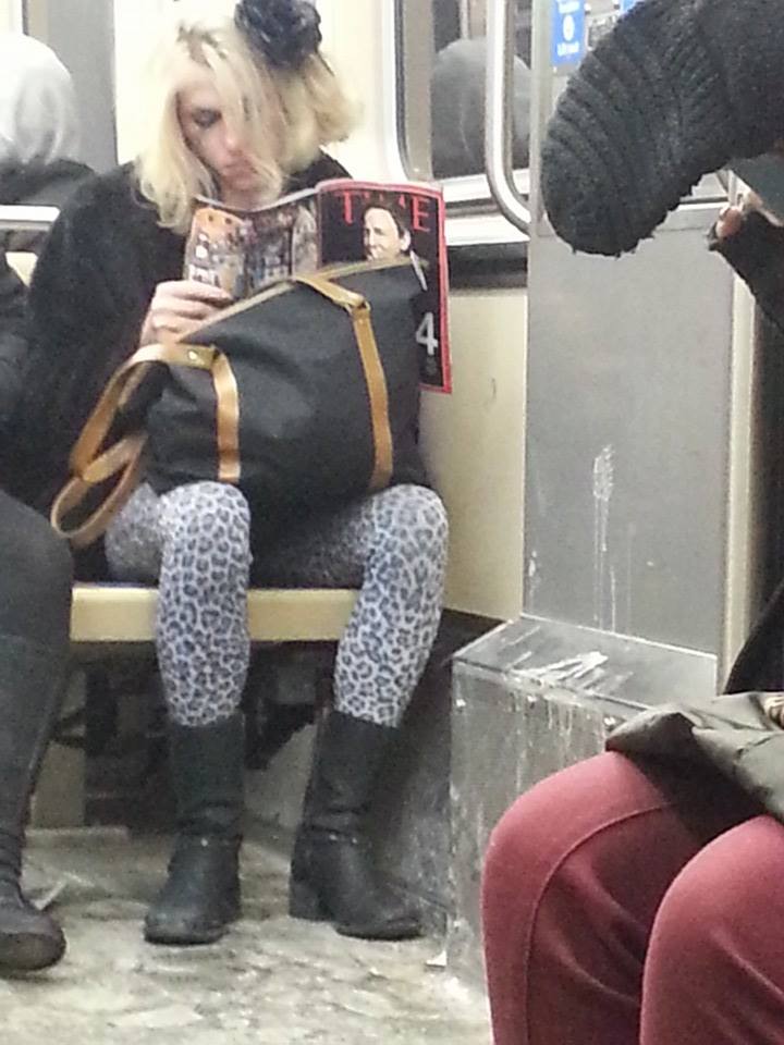 Lady Gaga gettin her read on