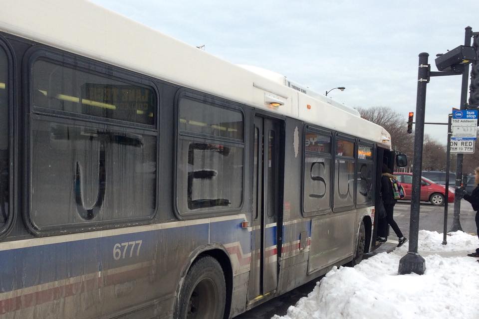 Jesus! That bus is dirty