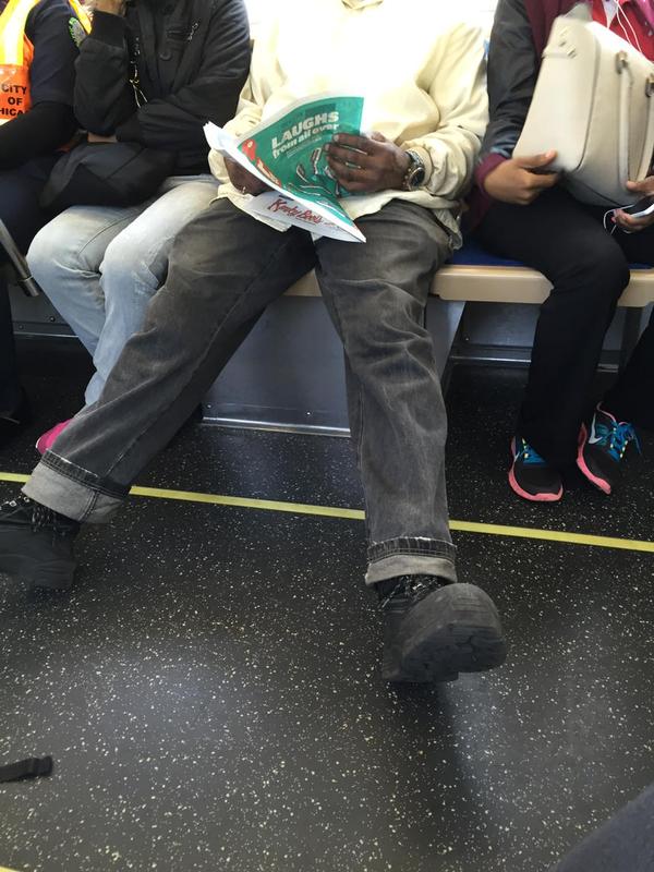 Man spreading at it’s best