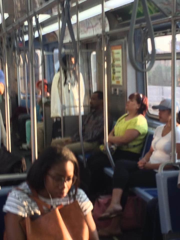 Jesus Rides the Red Line