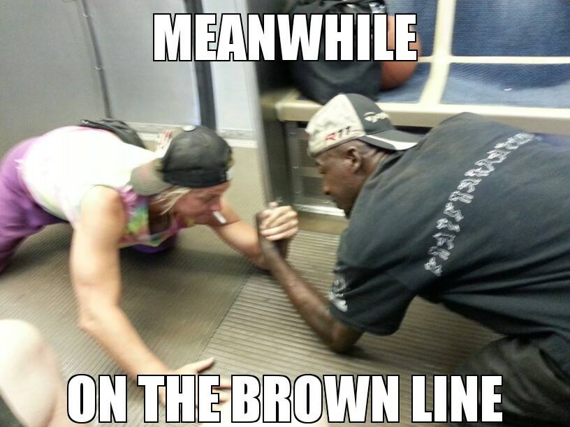 Arm wrestling for crack!