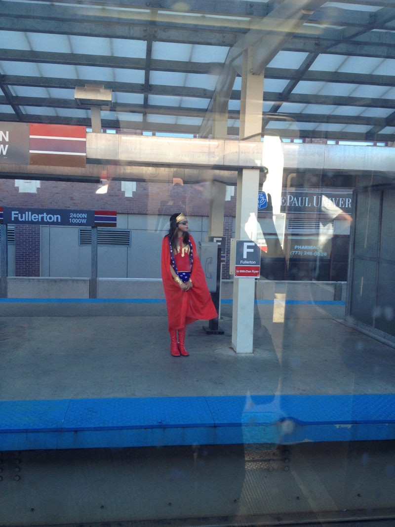 Wonder Woman spotted!