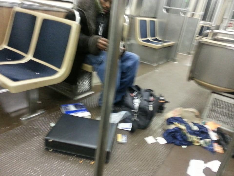 Keepin the train cars nice and clean