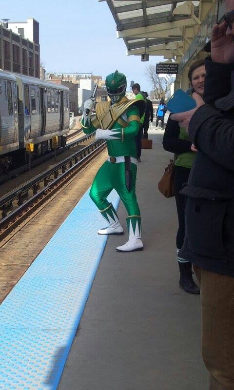 Happy St. Patrick’s Day from the green ranger