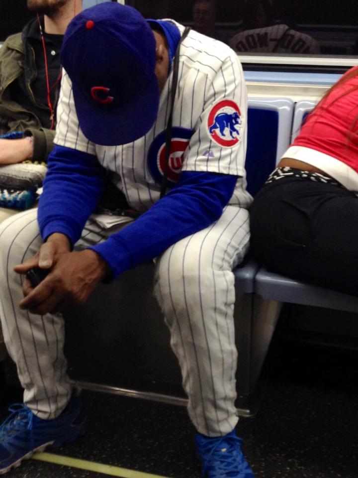 You know the Cubs suck when Ronnie Woo Woo is depressed