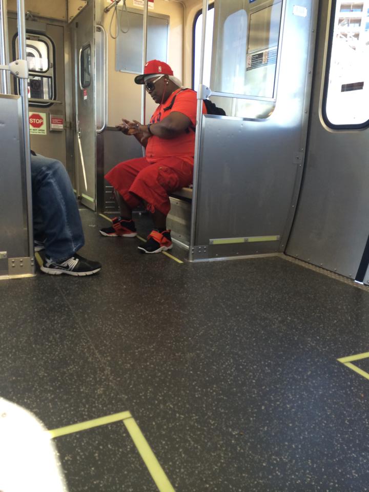 “This seems like the perfect place to clip my nails and dress like the Koolaid Man””