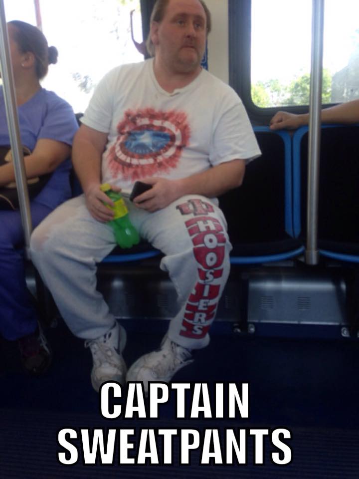 Captain Sweatpants – Defender of the CTA!