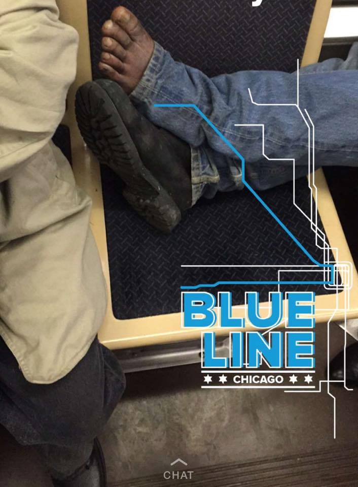 Blue Line, no shoe line